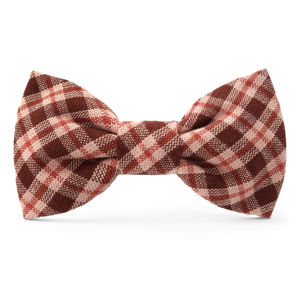 Foggy Dog Heather Taylor Home x TFD Hudson Plaid Bow Tie Size L